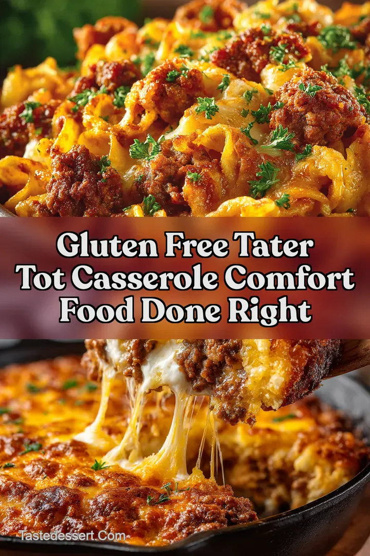 Gluten Free Tater Tot Casserole Comfort Food Done Right