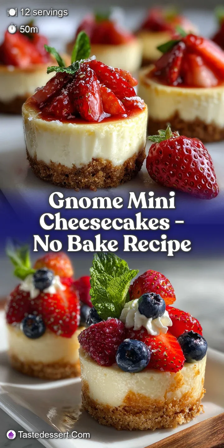 Close-up of a no-bake mini cheesecake featuring a graham cracker crust, smooth, light cream cheese and vibrant blueberry t...