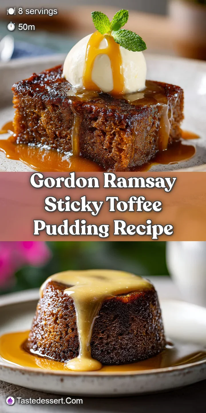 Close-up of a decadent sticky toffee pudding, showcasing its gooey texture and glossy caramel sauce, inviting and tempting.