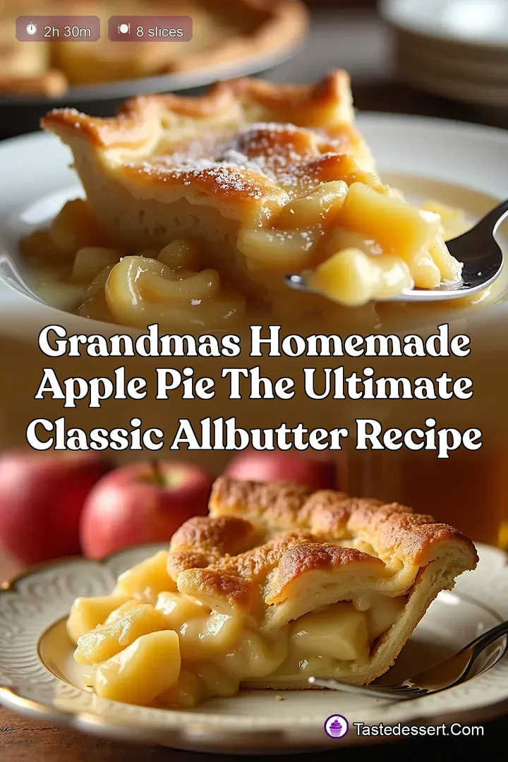 Grandmas Homemade Apple Pie The Ultimate Classic AllButter Recipe