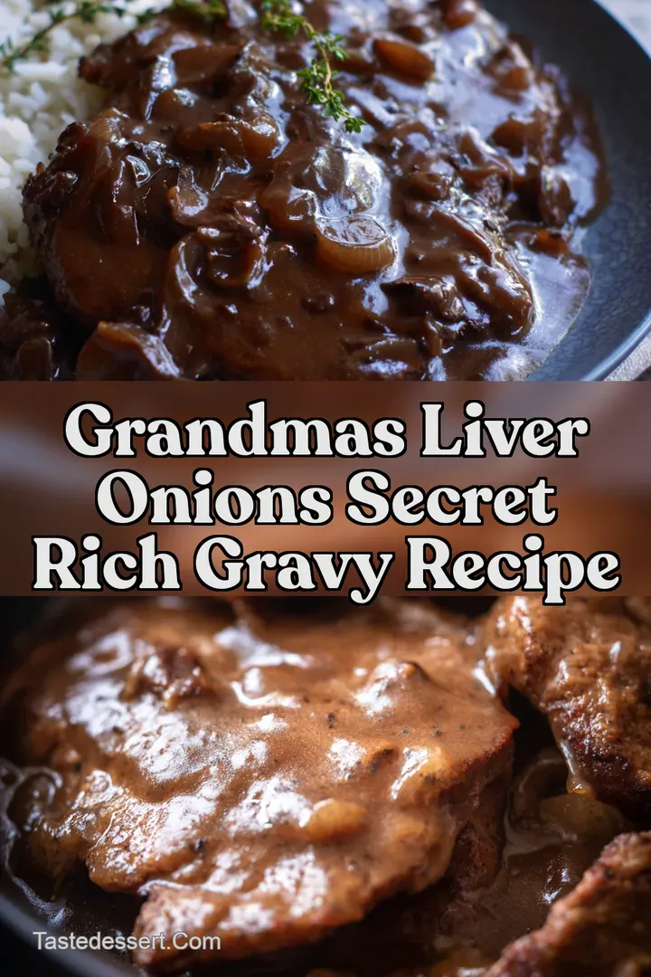 Grandmas Liver Onions Secret Rich Gravy Recipe