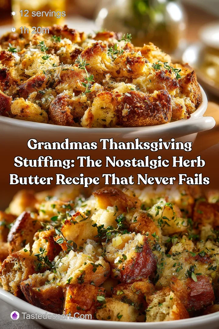 Grandmas Thanksgiving Stuffing: The Nostalgic Herb Butter Recipe That Never Fails