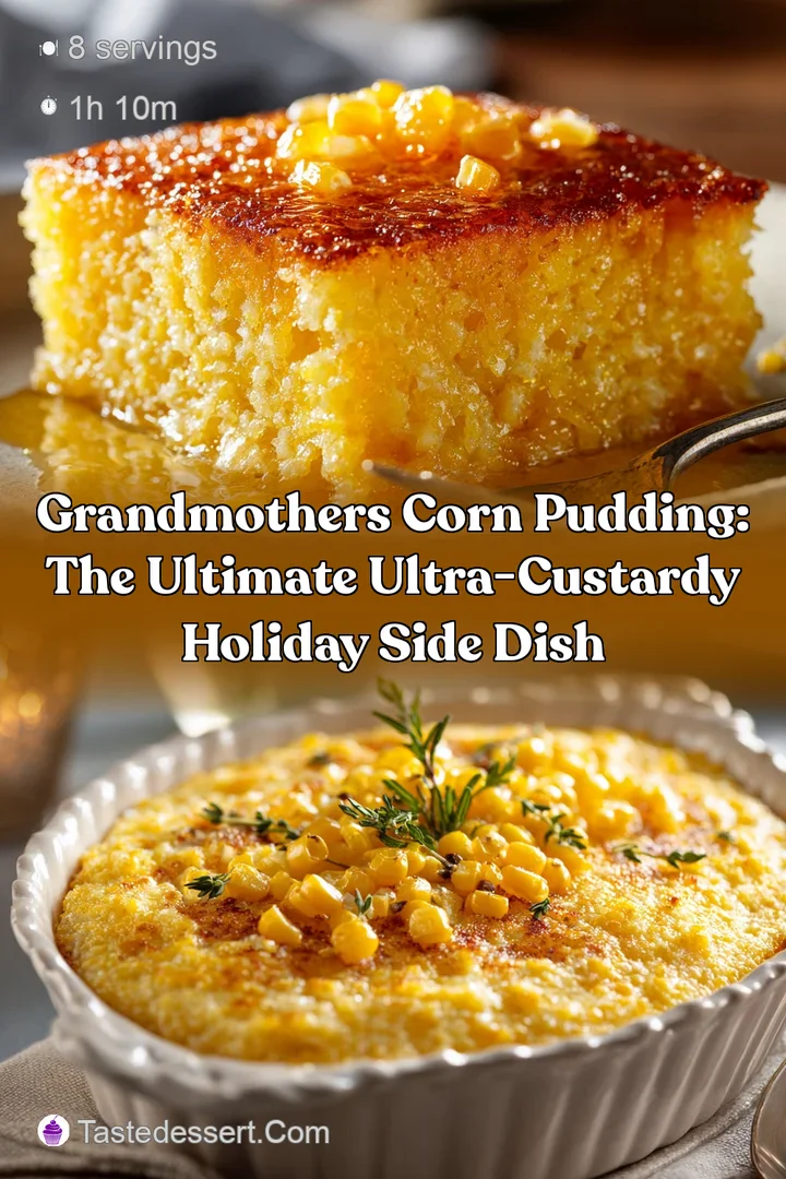 Grandmothers Corn Pudding: The Ultimate Ultra-Custardy Holiday Side Dish