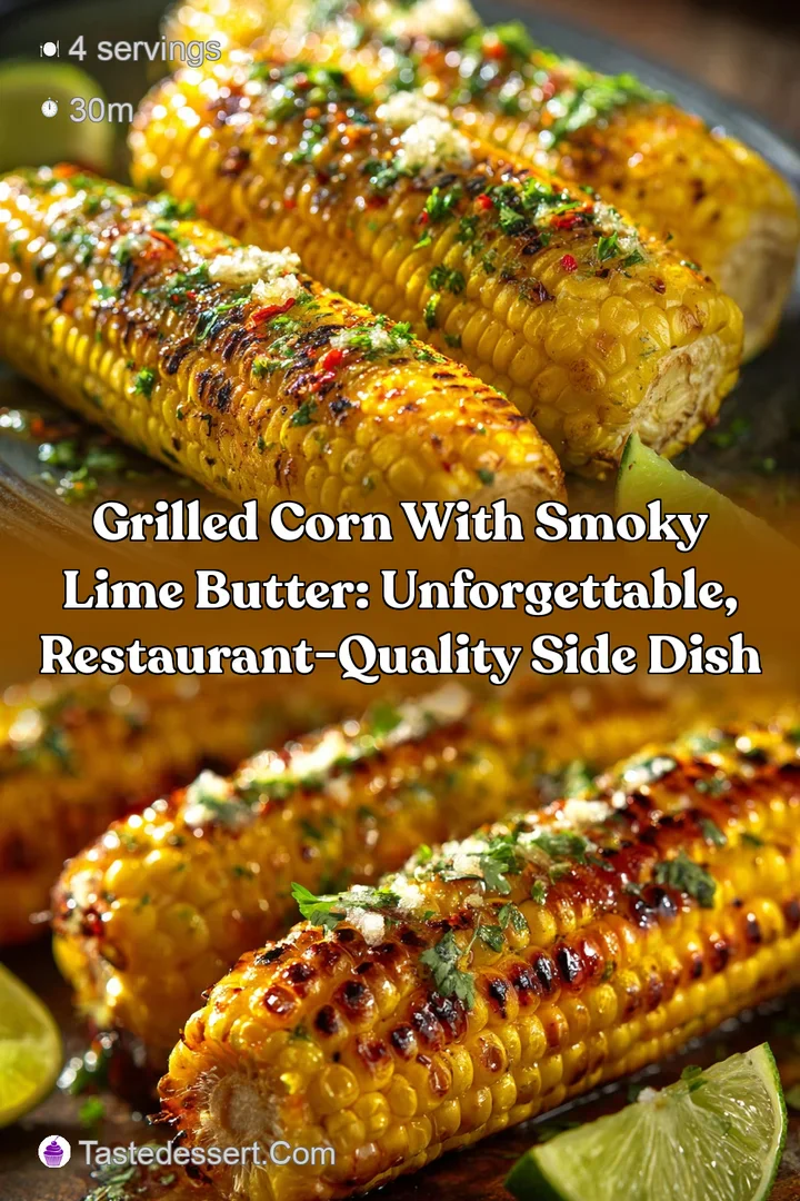 Grilled Corn with Smoky Lime Butter: Unforgettable Restaurant-Quality Side Dish