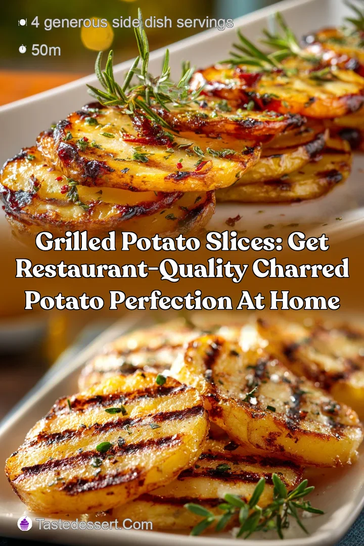 Grilled Potato Slices: Get Restaurant-Quality Charred Potato Perfection at Home