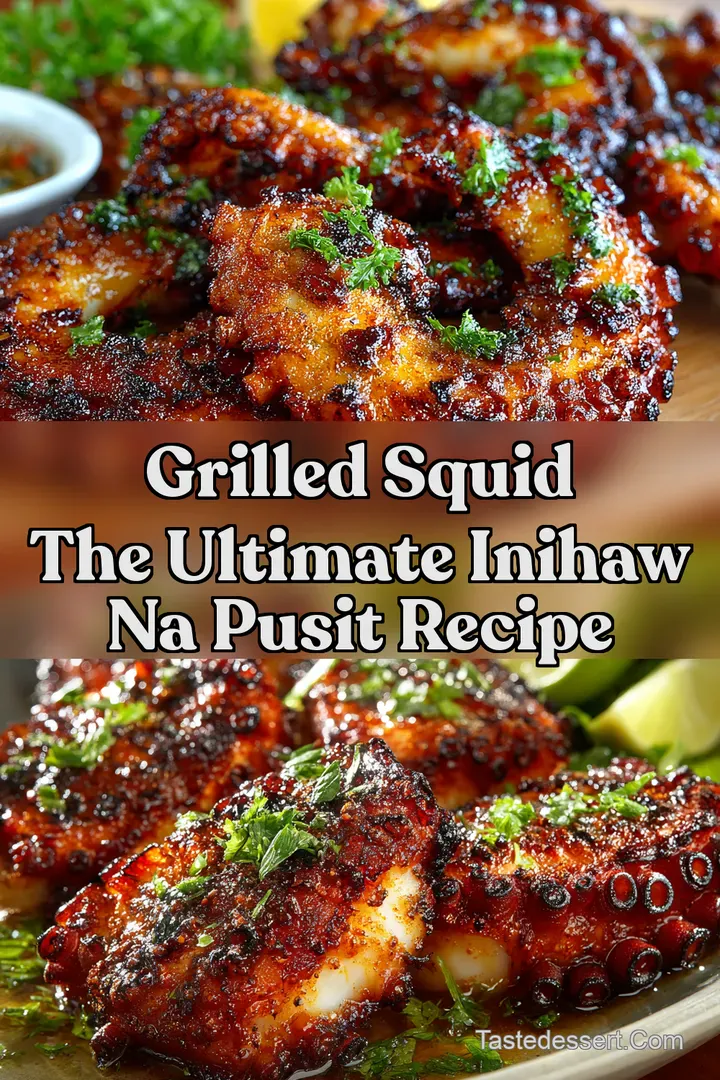 Grilled Squid The Ultimate Inihaw na Pusit Recipe