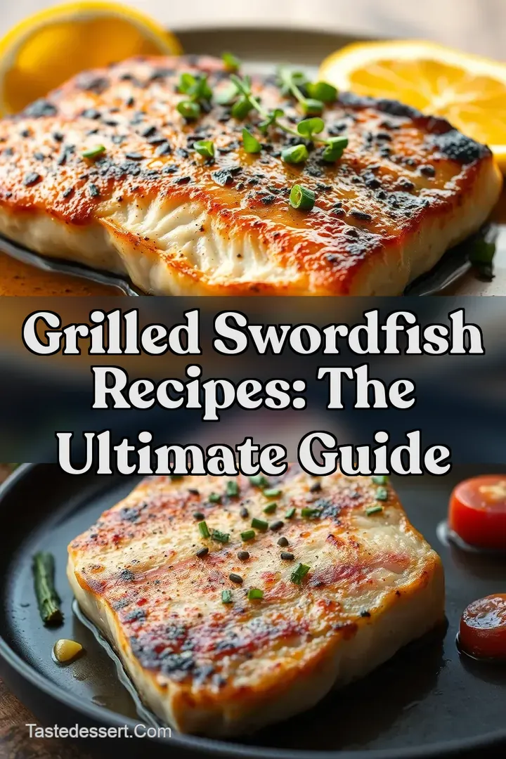 Grilled Swordfish Recipes: The Ultimate Guide : PIN FOR LATER Grilled Swordfish Recipes: The Ultimate Guide