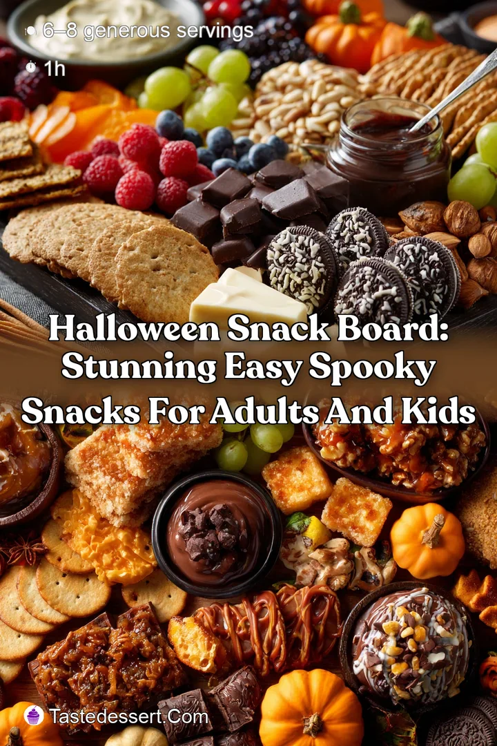 Halloween Snack Board: Stunning Easy Spooky Snacks for Adults and Kids