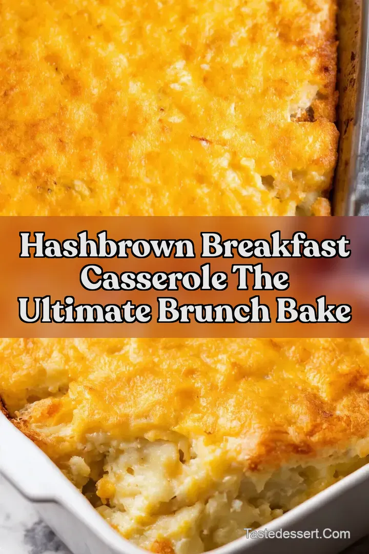 Hashbrown Breakfast Casserole The Ultimate Brunch Bake