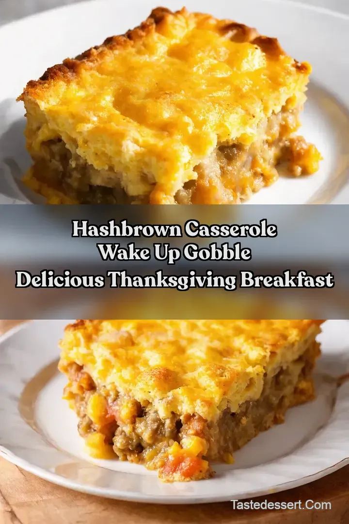 Hashbrown Casserole Wake Up Gobble Delicious Thanksgiving Breakfast