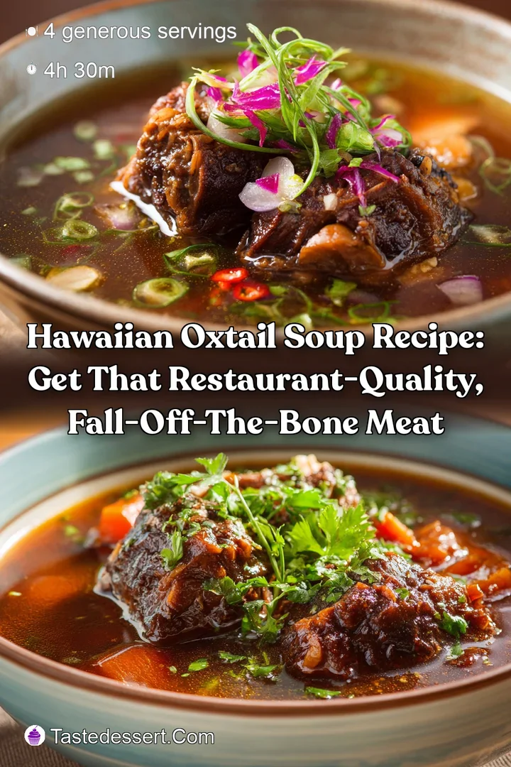 Hawaiian Oxtail Soup Recipe: Get That Restaurant-Quality Fall-Off-The-Bone Meat
