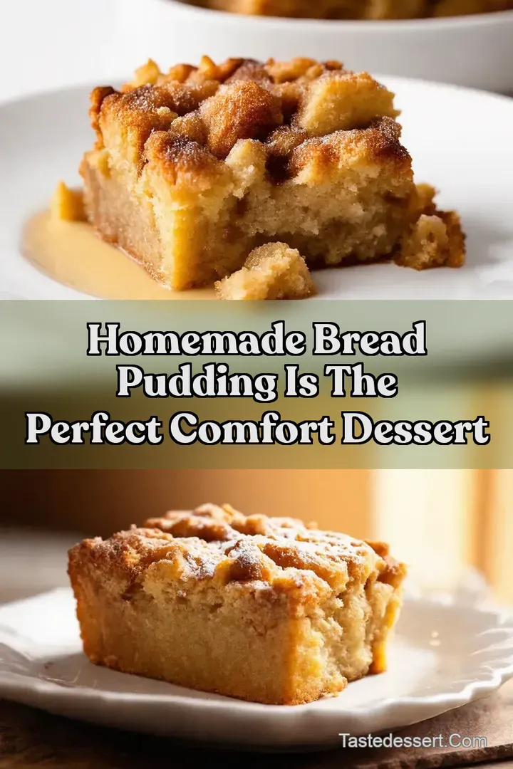 Homemade Bread Pudding is the PERFECT Comfort Dessert