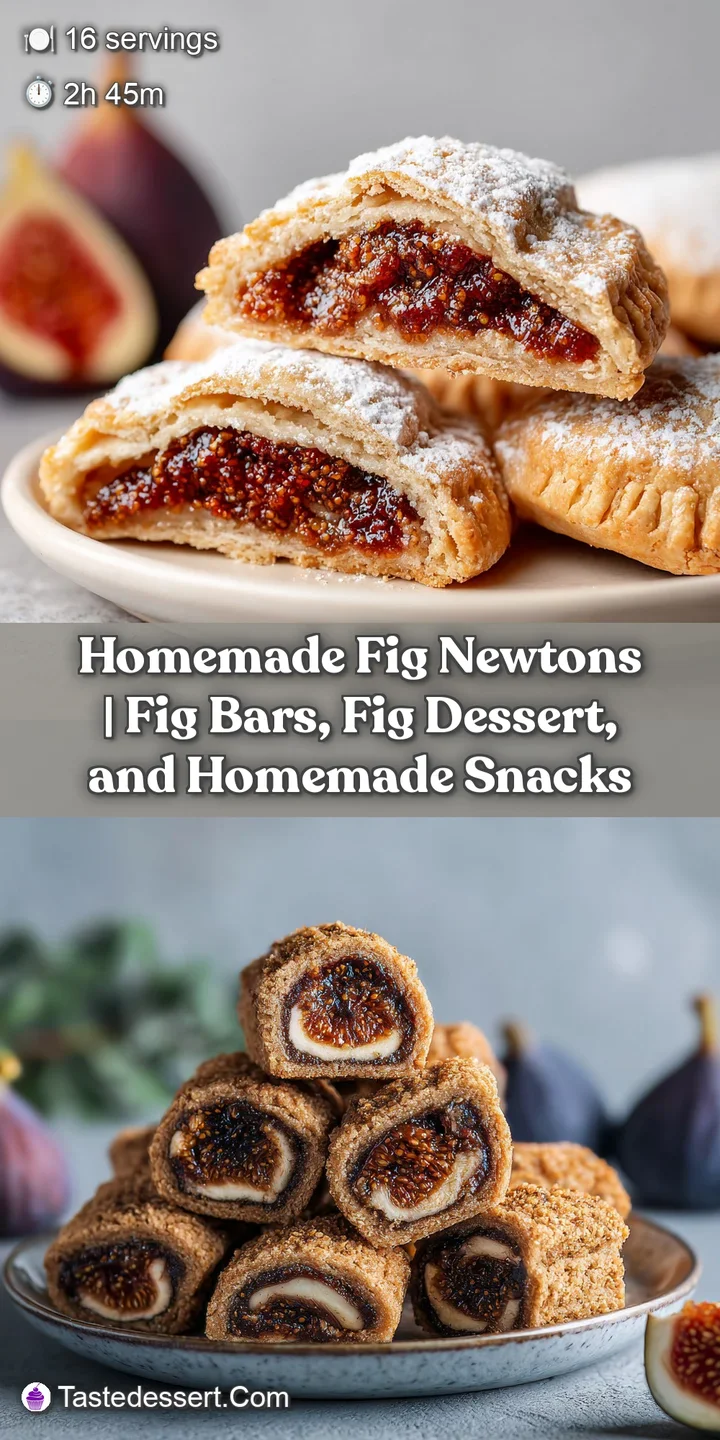 Close-up of a warm fig bar, its chewy texture and sweet fig paste glistening in the light.