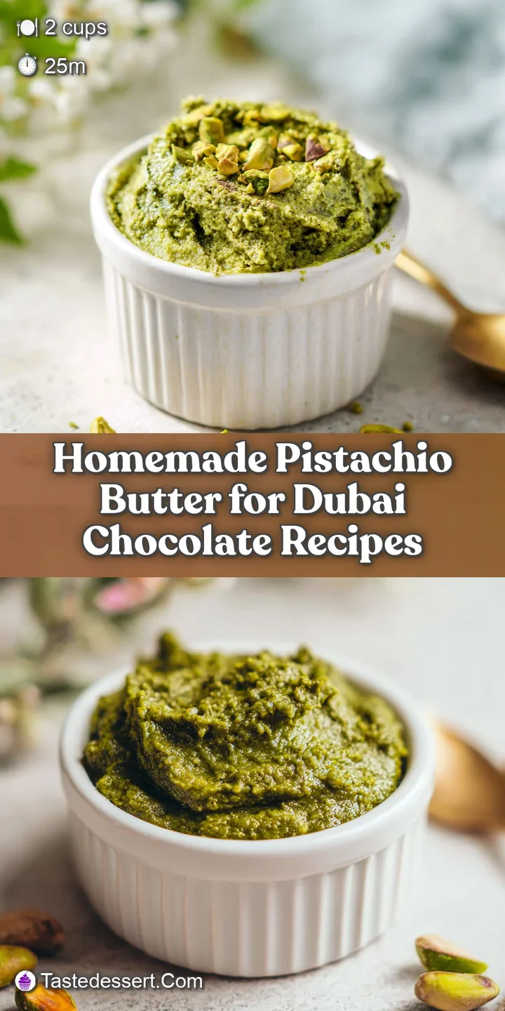 Close-up of rich, deep chocolate studded with tiny, emerald-green pistachio butter swirls.