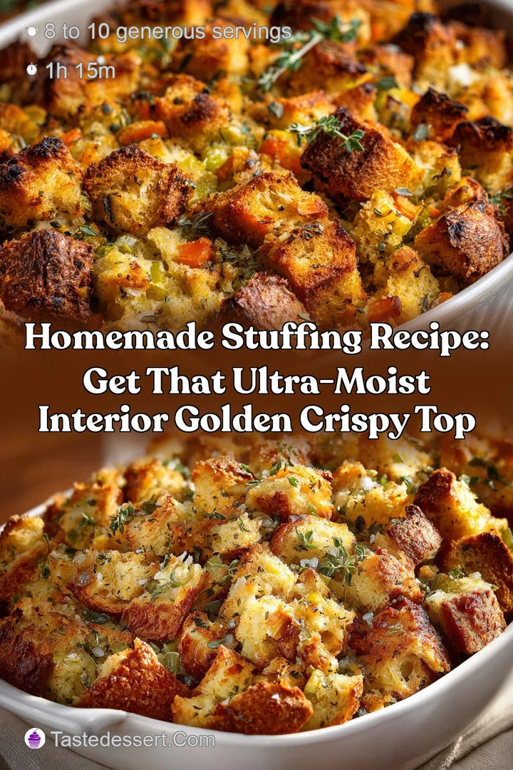 Homemade Stuffing Recipe: Get that Ultra-Moist Interior Golden Crispy Top