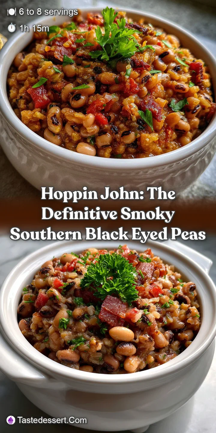 Hoppin John: The Definitive Smoky Southern Black Eyed Peas