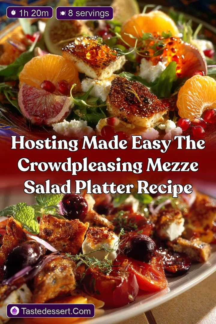 Hosting Made Easy The CrowdPleasing Mezze Salad Platter Recipe