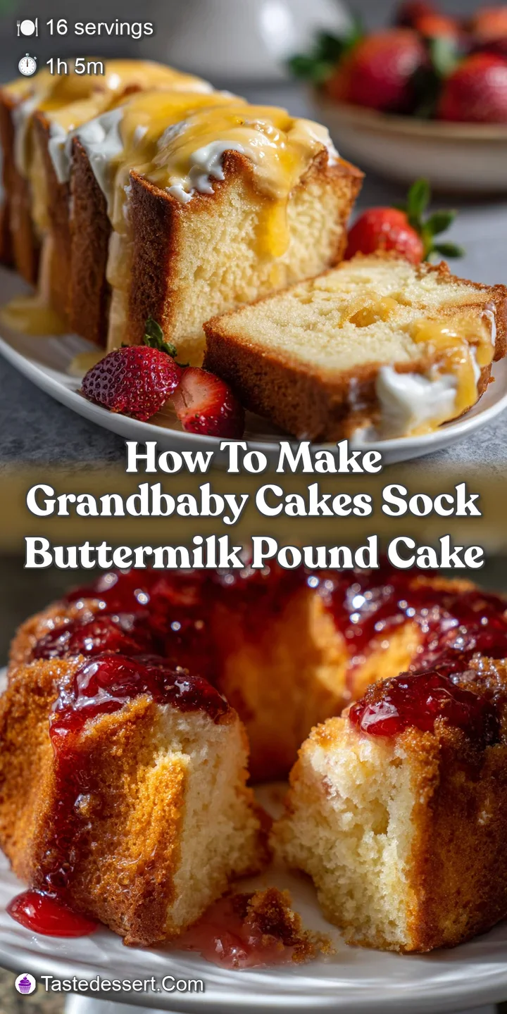 How to Make Grandbaby Cakes Sock Buttermilk Pound Cake