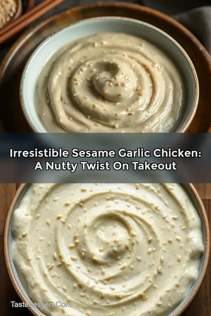Irresistible Sesame Garlic Chicken: A Nutty Twist on Takeout