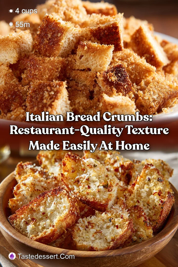 Italian Bread Crumbs: Restaurant-Quality Texture Made Easily at Home