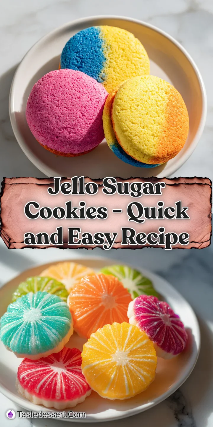 Close-up of a jello sugar cookie, revealing its translucent, jewel-like sugar coating and delicate crumb.