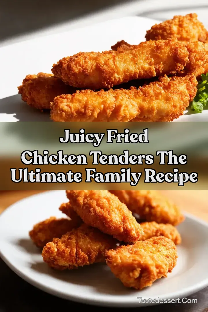 Juicy Fried Chicken Tenders The Ultimate Family Recipe