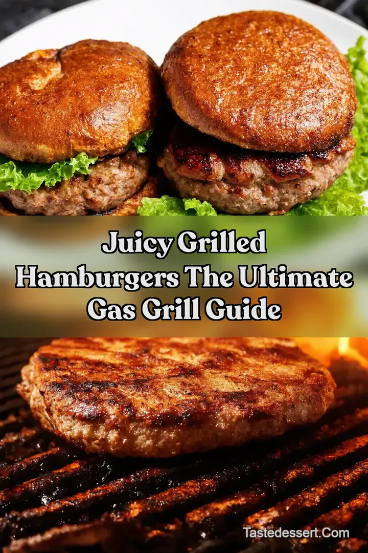 Juicy Grilled Hamburgers The Ultimate Gas Grill Guide