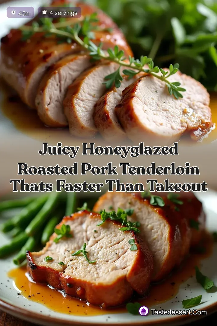 Juicy HoneyGlazed Roasted Pork Tenderloin Thats Faster Than Takeout