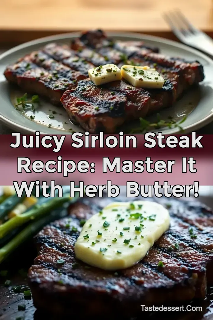 Juicy Sirloin Steak Recipe: Master It With Herb Butter!
