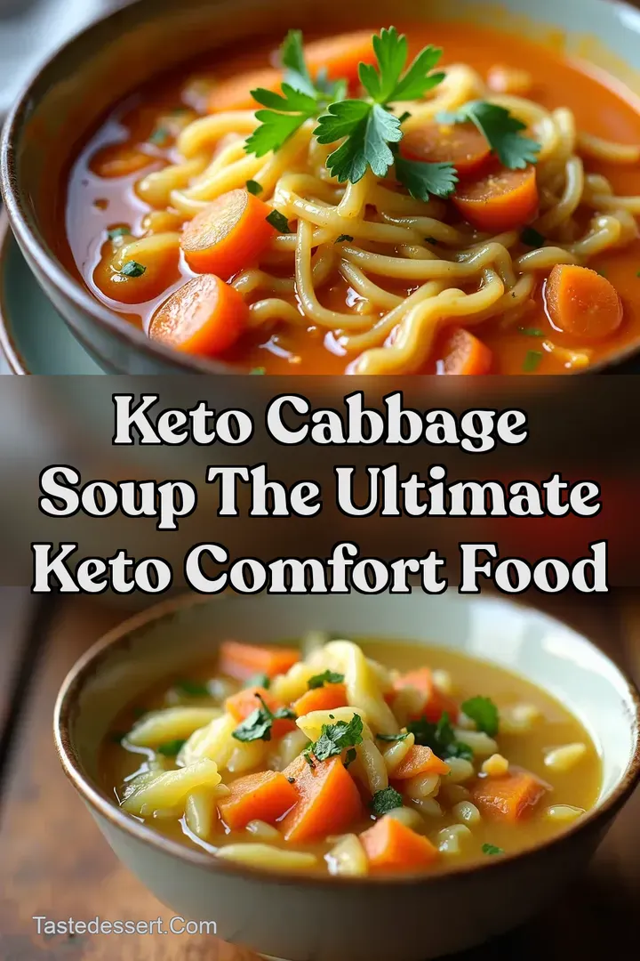 Keto Cabbage Soup The Ultimate Keto Comfort Food
