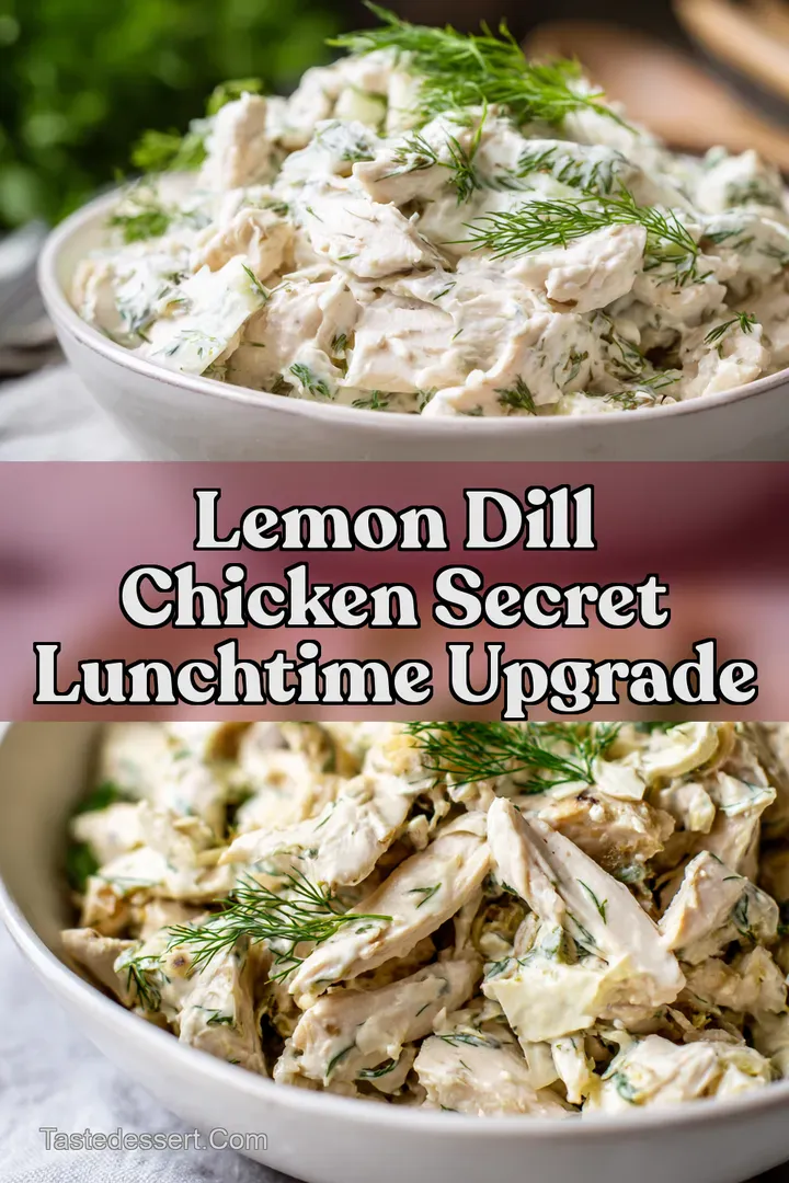 Lemon Dill Chicken Secret Lunchtime Upgrade