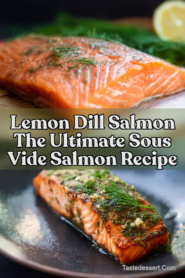 Lemon Dill Salmon The Ultimate Sous Vide Salmon Recipe