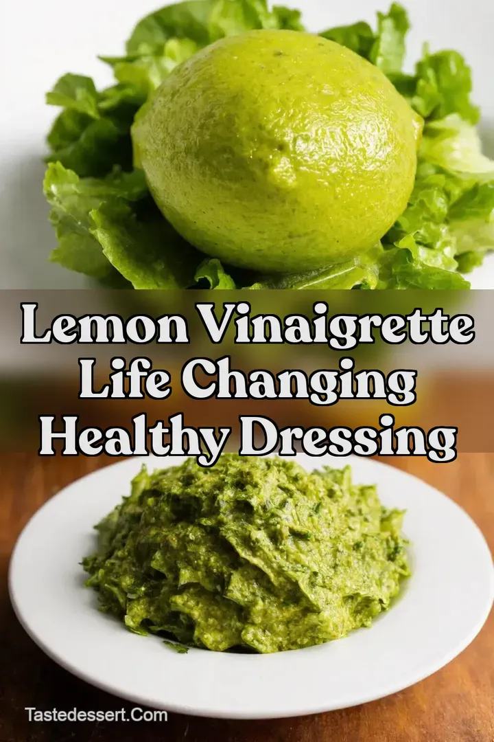 Lemon Vinaigrette Life Changing Healthy Dressing