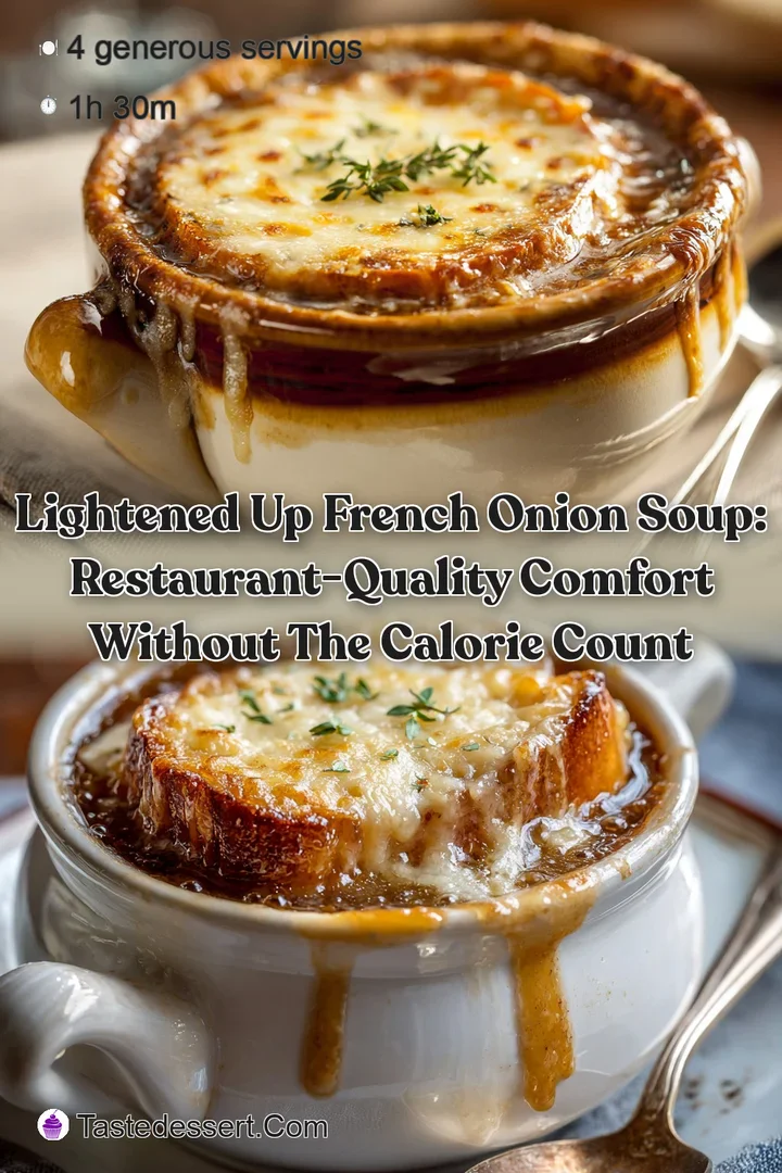 Lightened Up French Onion Soup: Restaurant-Quality Comfort Without the Calorie Count