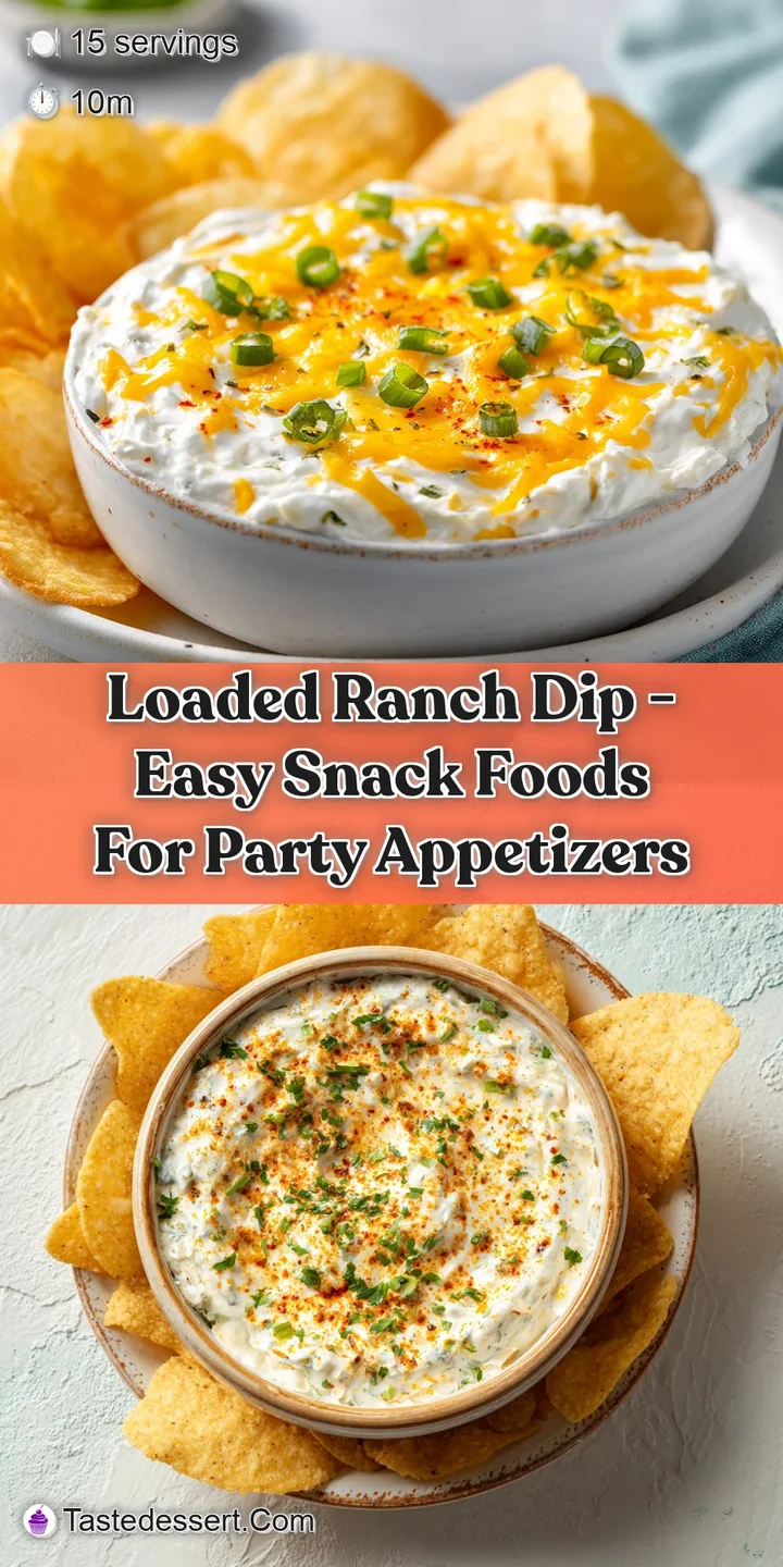 Close-up of a smooth, luscious ranch dip with flecks of cheddar and herbs, invitingly textured and ready for a tasty bite.