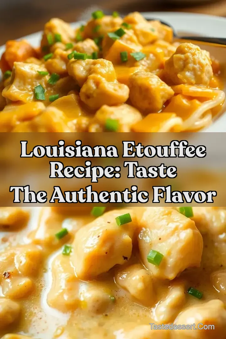 Louisiana Etouffee Recipe: Taste The Authentic Flavor