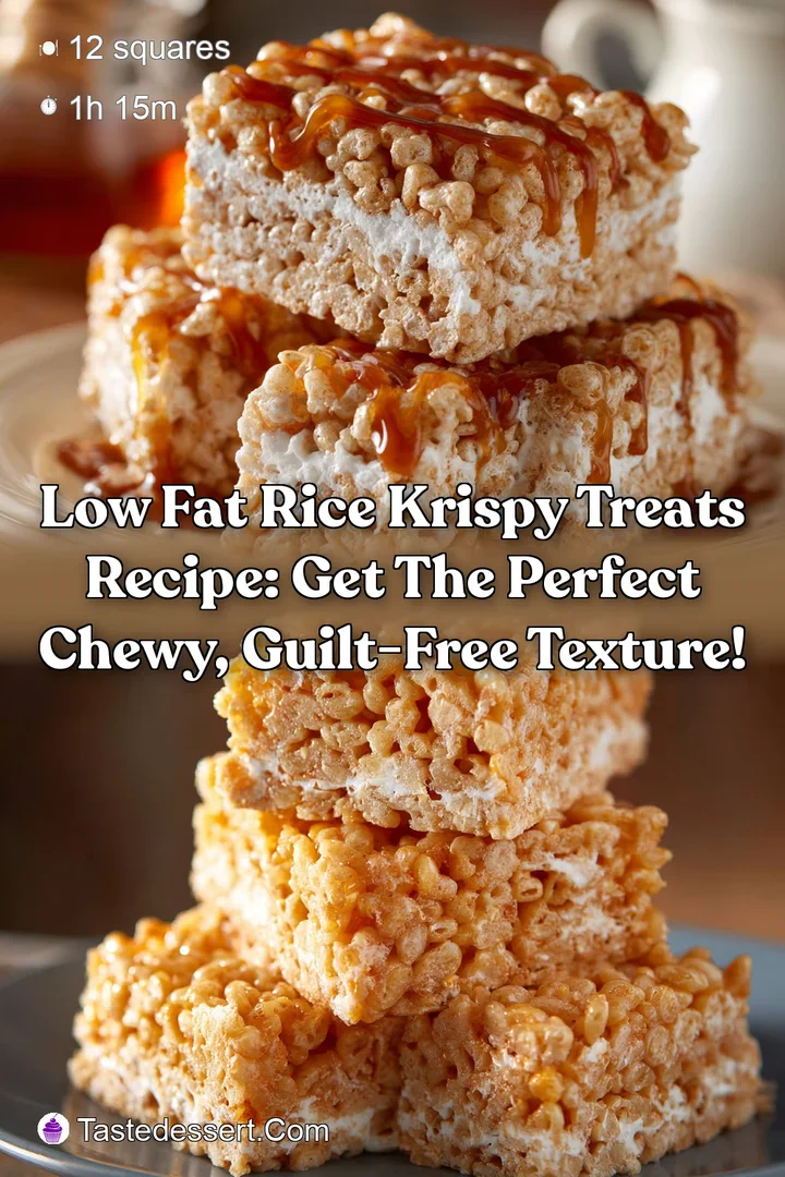 Low Fat Rice Krispy Treats Recipe: Get the Perfect Chewy Guilt-Free Texture!