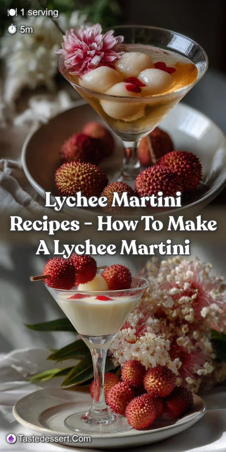 lychee martini recipes - How To Make A Lychee Martini