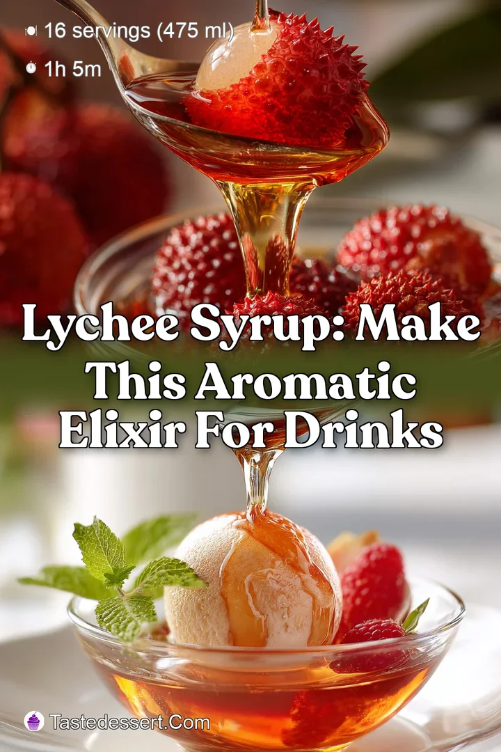 Lychee Syrup: Make This Aromatic Elixir for Drinks
