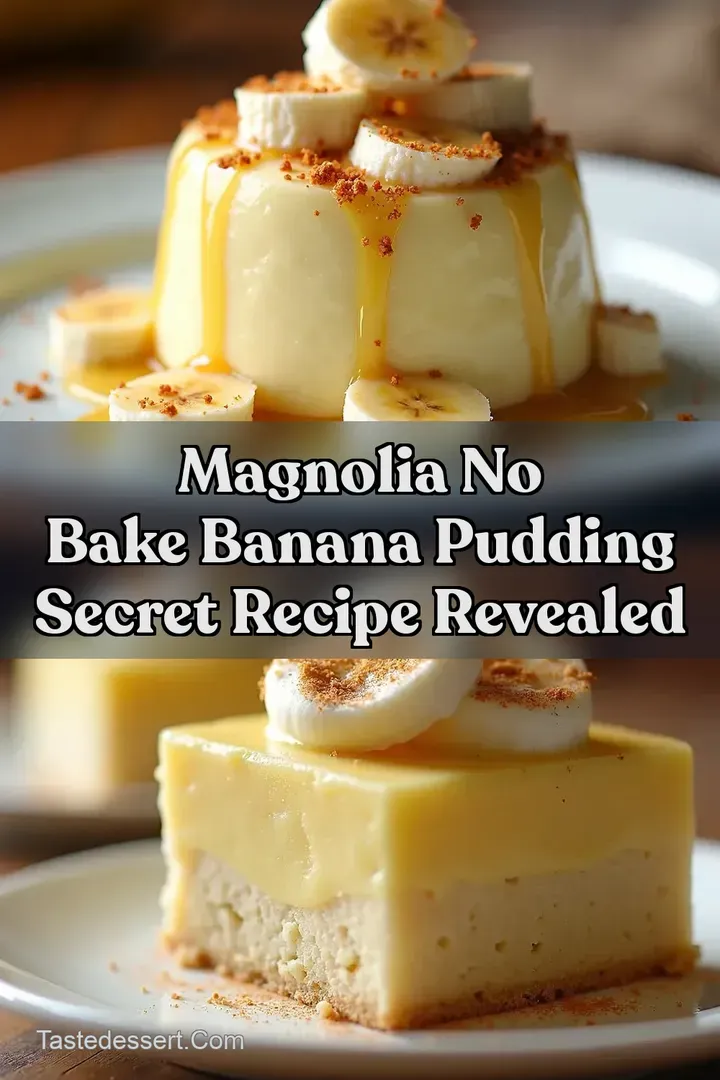 Magnolia No Bake Banana Pudding Secret Recipe Revealed