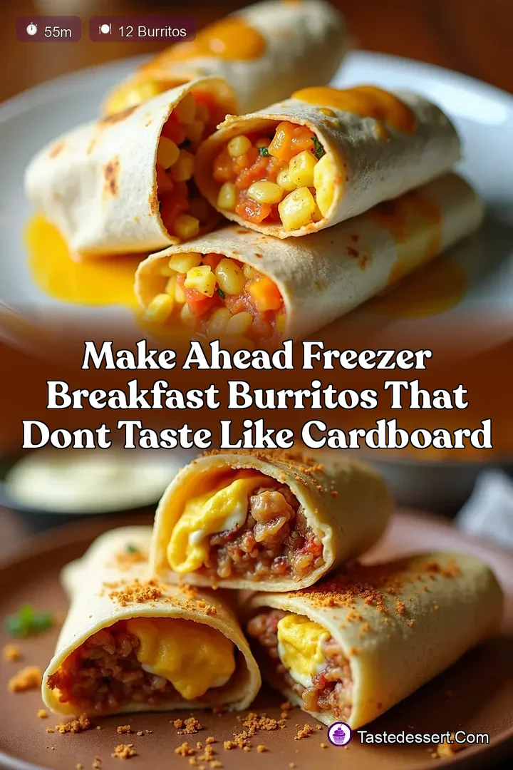 Make Ahead Freezer Breakfast Burritos That Dont Taste Like Cardboard