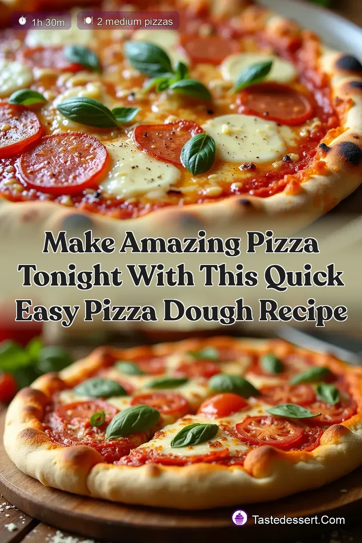 Make Amazing Pizza Tonight with This Quick Easy Pizza Dough Recipe