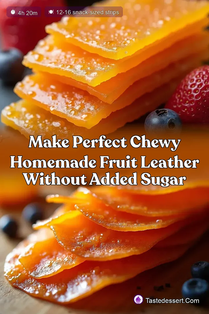 Make Perfect Chewy Homemade Fruit Leather Without Added Sugar