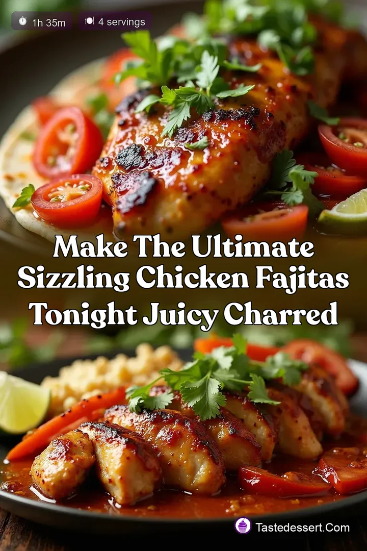 Make The Ultimate Sizzling Chicken Fajitas Tonight Juicy Charred