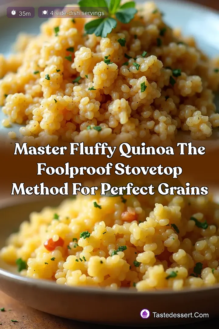 Master Fluffy Quinoa The Foolproof Stovetop Method for Perfect Grains