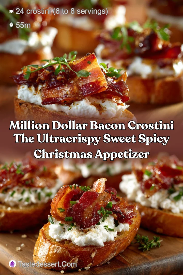 Million Dollar Bacon Crostini The UltraCrispy Sweet Spicy Christmas Appetizer