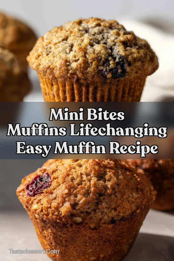 Mini Bites Muffins LifeChanging Easy Muffin Recipe