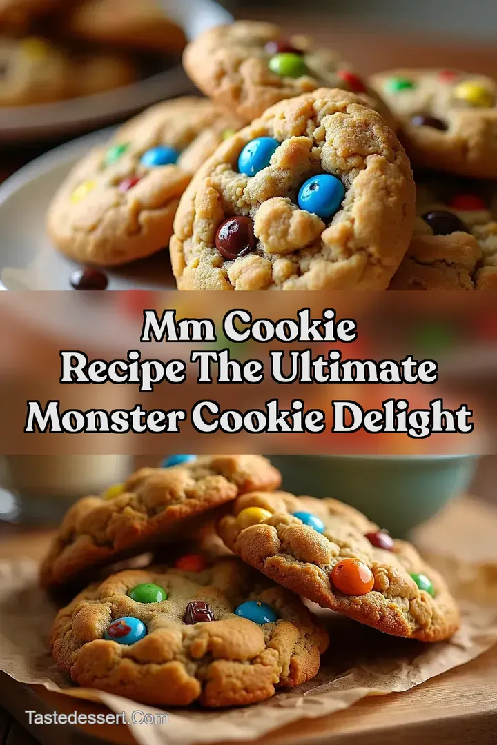 MM Cookie Recipe The Ultimate Monster Cookie Delight