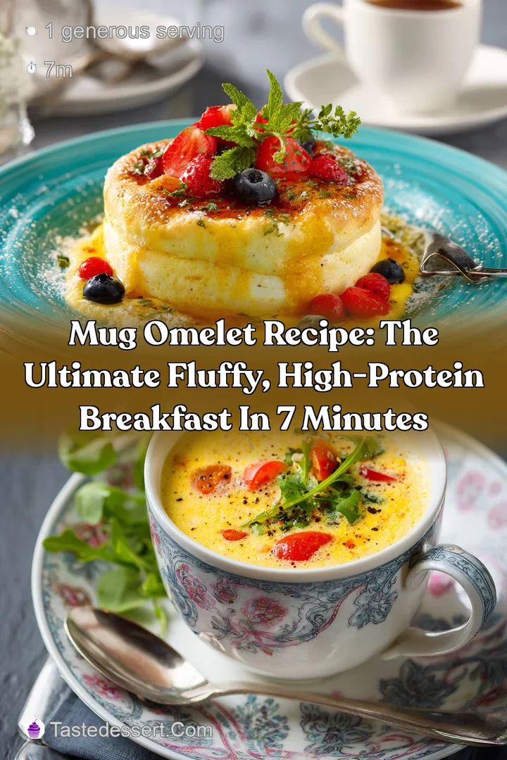 Mug Omelet Recipe: The Ultimate Fluffy High-Protein Breakfast in 7 Minutes