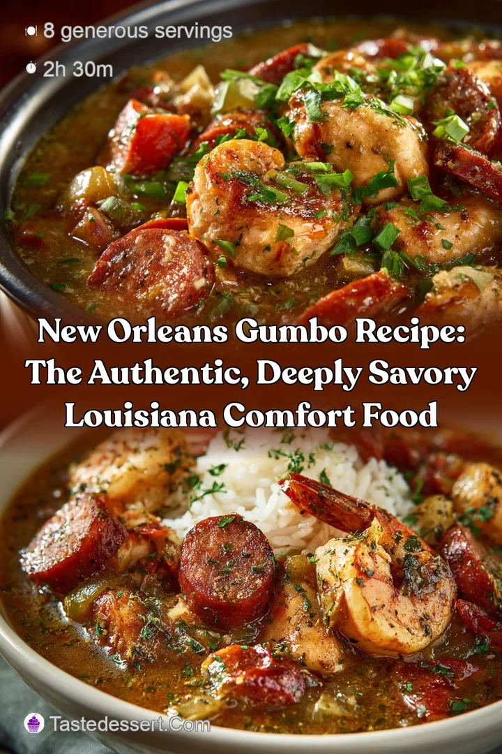New Orleans Gumbo Recipe: The Authentic Deeply Savory Louisiana Comfort Food